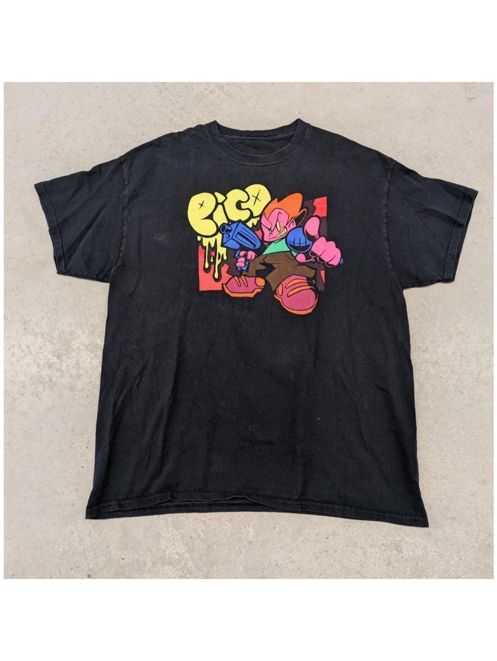 Rare Mid 2000s Newgrounds Pico Promo T-Shirt